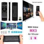 MX3 Pro Kodi Remote Backlit Air Mouse QWERTY Mini Keyboard - Image 4